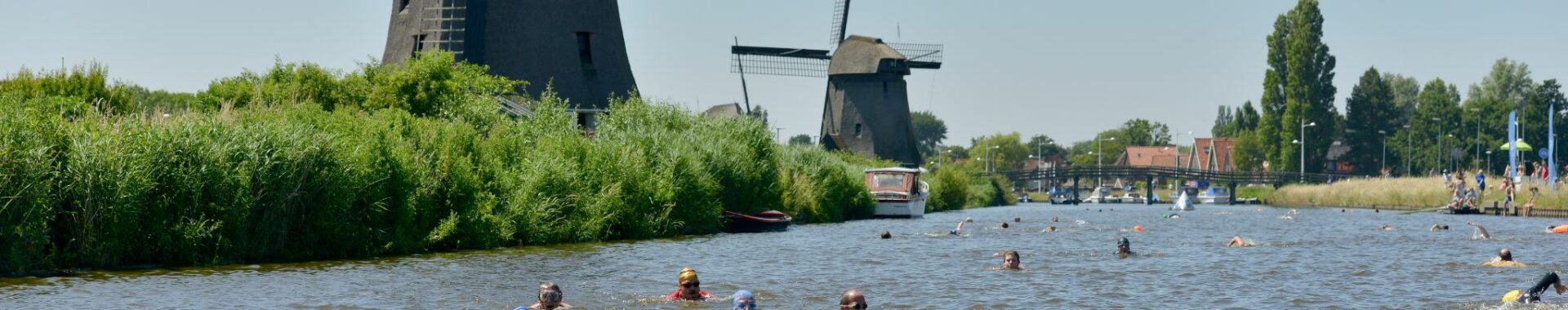 Hoornse Vaart Open Water Swim in zwembad Hoornse Vaart in Alkmaar