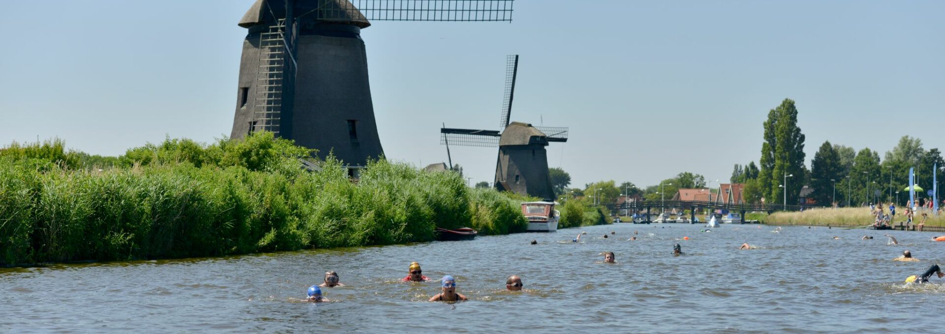 Hoornse Vaart Open Water Swim in zwembad Hoornse Vaart in Alkmaar