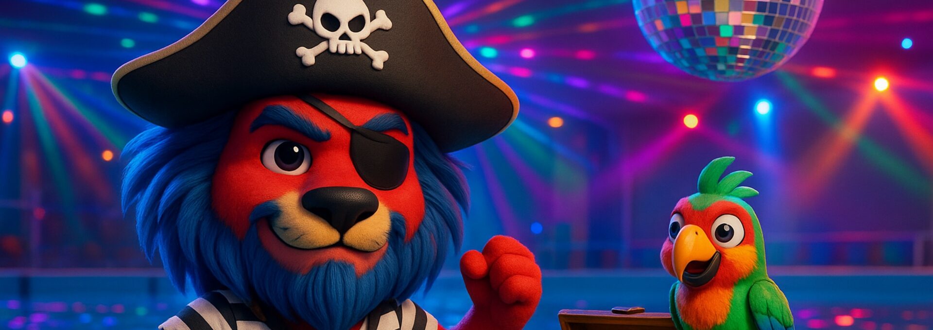 Freddy Fit Piraten Discozwemmen