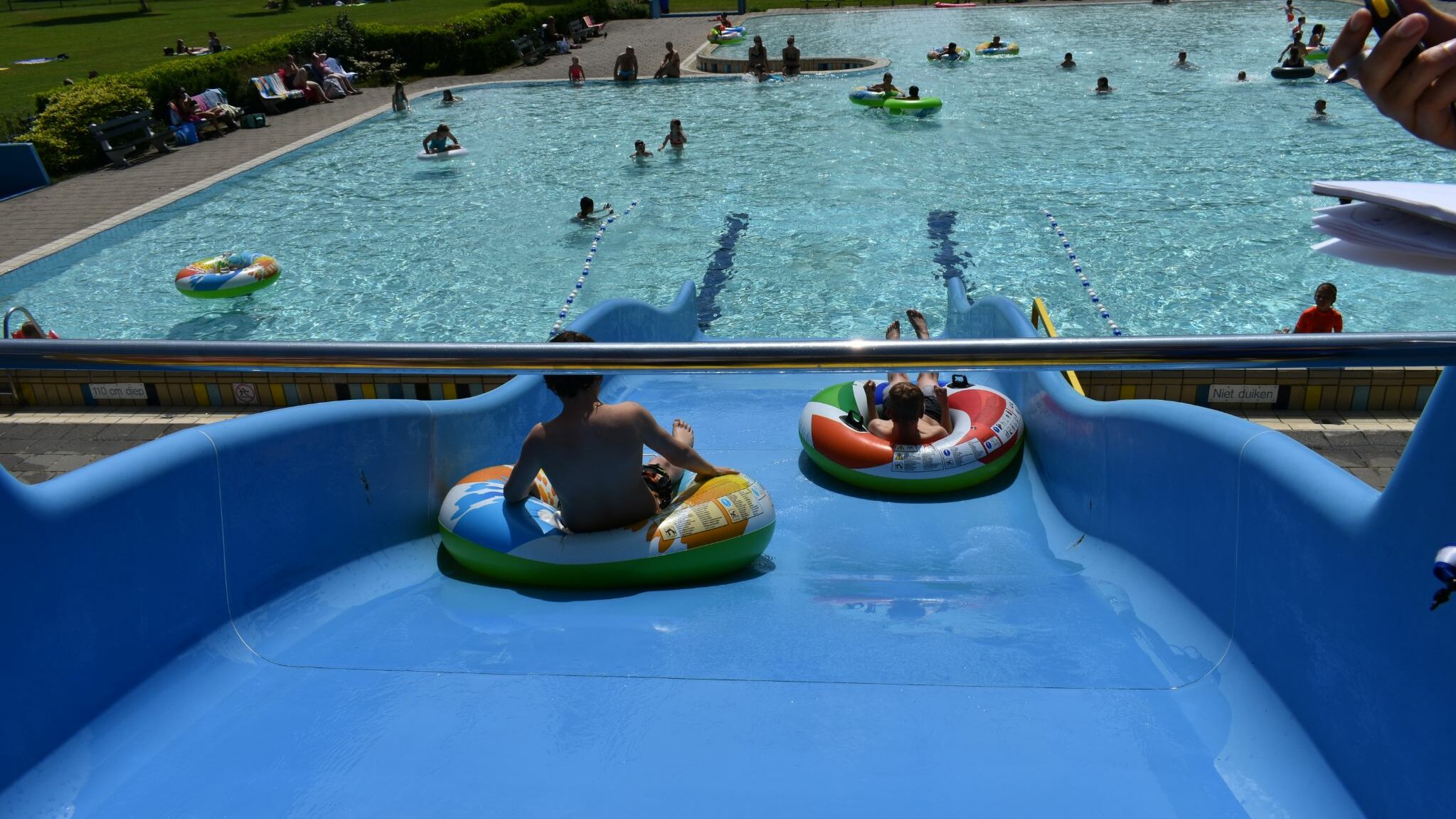 Feestarrangement bij zwembad Hoornse Vaart in Alkmaar