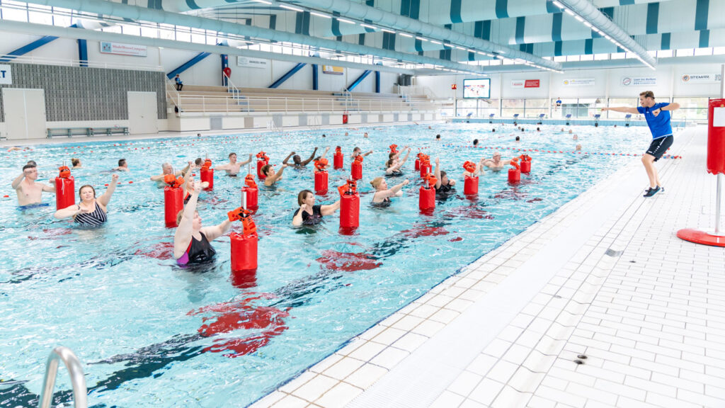 Gratis Aquakickboksles voor onze Sport Voordeel Abonnementhouders