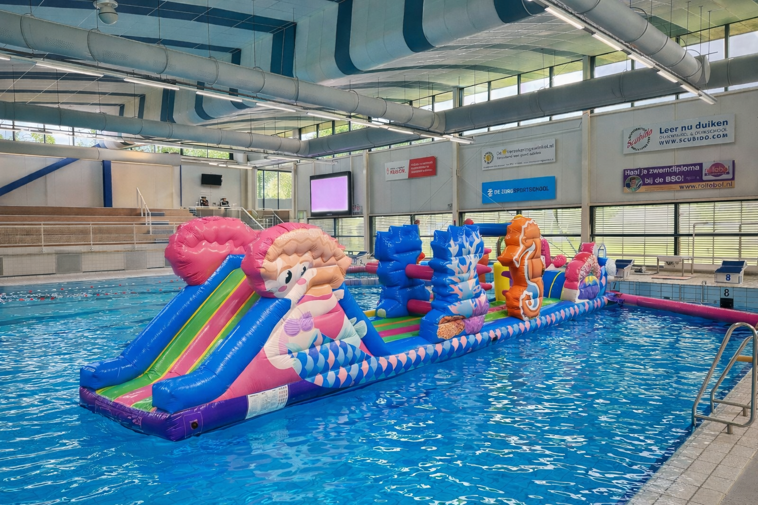 Voorjaarsvakantie bij zwembad Hoornse Vaart