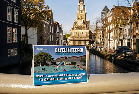 Hoornse Vaart Swimming Pool is hiding free tickets in Alkmaar for five days