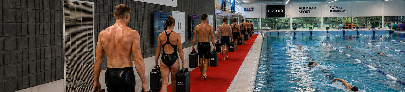 Eerste H2ROX van Nederland in zwembad Hoornse Vaart